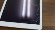 【iPad Air】イスから落としてガラスが割れてしまった！【フロントパネル交換：11,800円】
